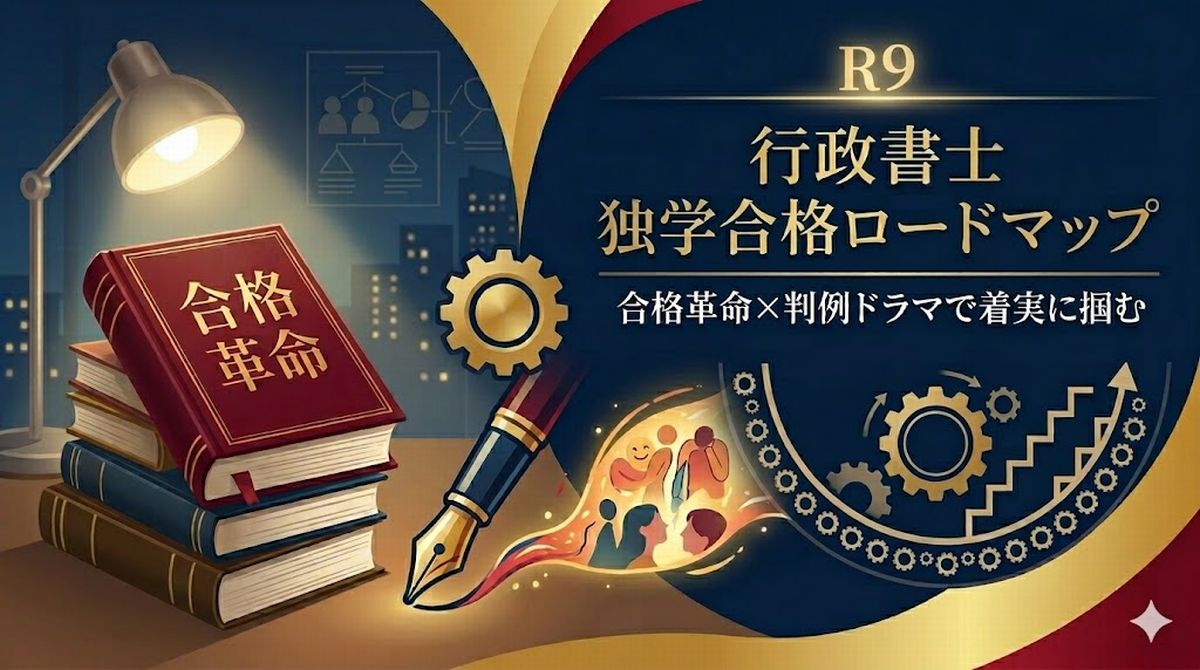 V-legal｜社会人の行政書士独学記｜合格革命 肢別100%を目指す丁寧な論点解説と判例秘話